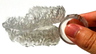 This bizarro 3D-printed toothbrush can clean your teeth in 6 seconds